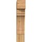 Ekena Millwork Merced Block Rough Sawn Bracket, Western Red Cedar, 6"W x 18"D x 30"H BKT06X18X30MRC05RWR - alternate 4